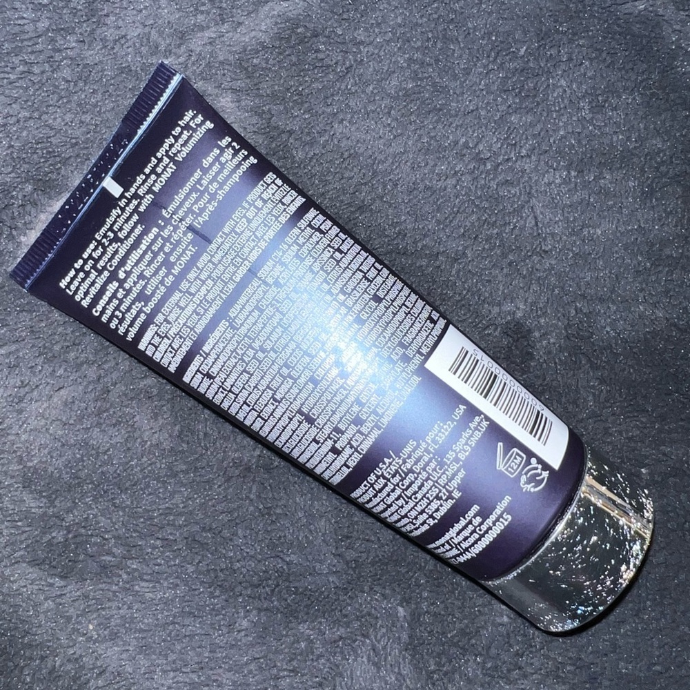 New Sealed Monat Volumizing Revive Shampoo w/ Rejuveniqe Travel Size 2 fl oz - Picture 2 of 3